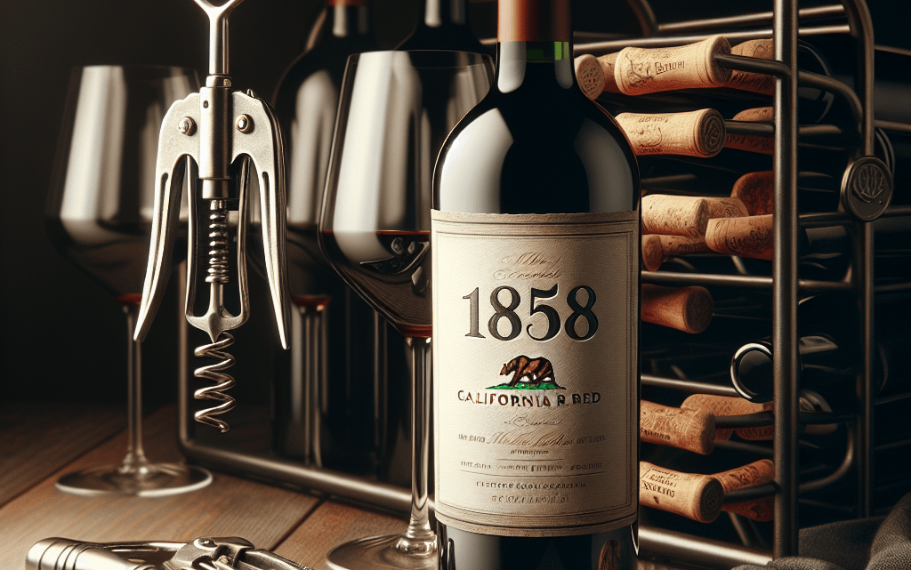 Die Entdeckung eines versteckten Juwels: Der 1858 California Red Blend