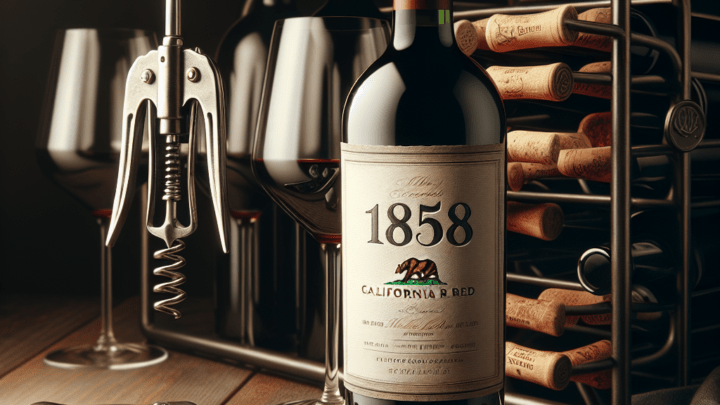 Die Entdeckung eines versteckten Juwels: Der 1858 California Red Blend